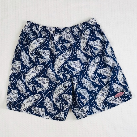 Vineyard Vines Other - VINEYARD VINES BLUE FISH SWIM TRUNKS